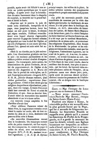 L'ami de la religion journal et revue ecclesiastique, politique et litteraire