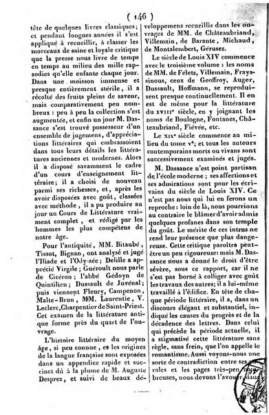 L'ami de la religion journal et revue ecclesiastique, politique et litteraire