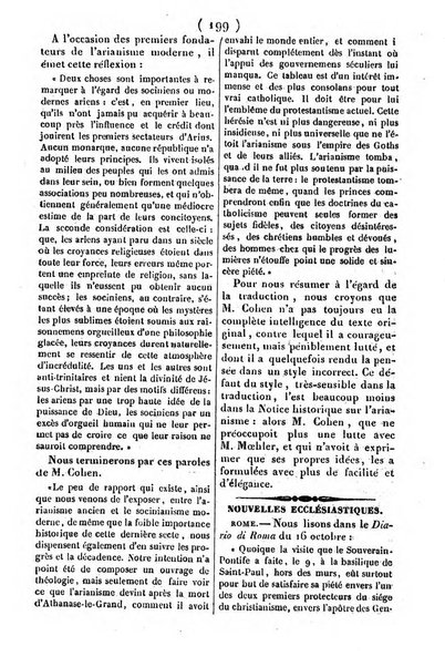 L'ami de la religion journal et revue ecclesiastique, politique et litteraire