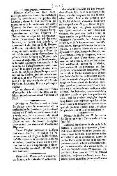 L'ami de la religion journal et revue ecclesiastique, politique et litteraire