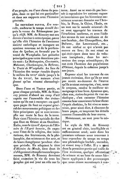 L'ami de la religion journal et revue ecclesiastique, politique et litteraire