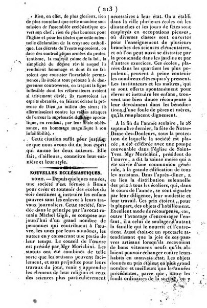 L'ami de la religion journal et revue ecclesiastique, politique et litteraire