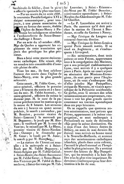 L'ami de la religion journal et revue ecclesiastique, politique et litteraire