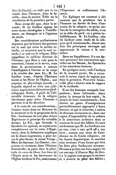 L'ami de la religion journal et revue ecclesiastique, politique et litteraire