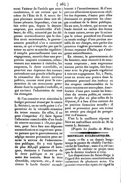 L'ami de la religion journal et revue ecclesiastique, politique et litteraire