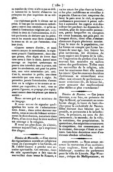 L'ami de la religion journal et revue ecclesiastique, politique et litteraire