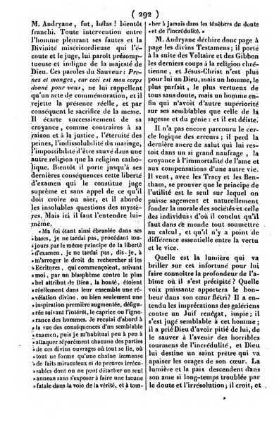 L'ami de la religion journal et revue ecclesiastique, politique et litteraire