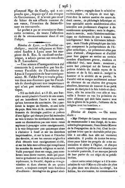 L'ami de la religion journal et revue ecclesiastique, politique et litteraire