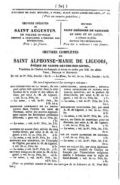 L'ami de la religion journal et revue ecclesiastique, politique et litteraire