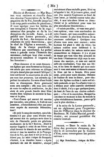 L'ami de la religion journal et revue ecclesiastique, politique et litteraire