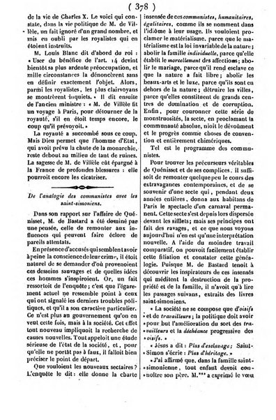 L'ami de la religion journal et revue ecclesiastique, politique et litteraire