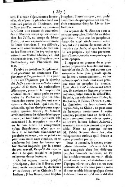 L'ami de la religion journal et revue ecclesiastique, politique et litteraire