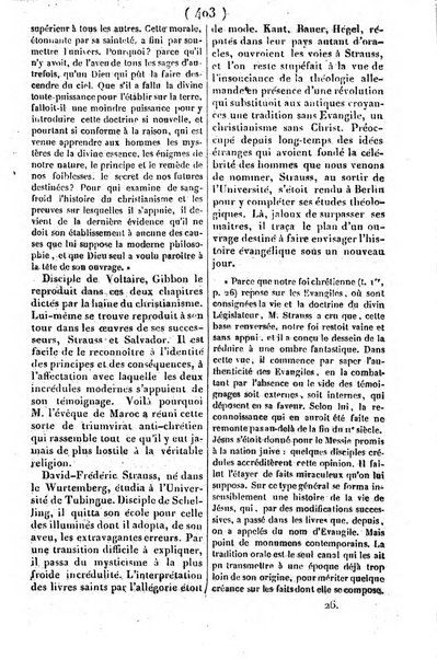 L'ami de la religion journal et revue ecclesiastique, politique et litteraire