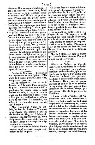 L'ami de la religion journal et revue ecclesiastique, politique et litteraire