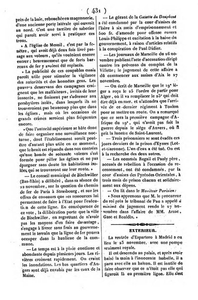 L'ami de la religion journal et revue ecclesiastique, politique et litteraire