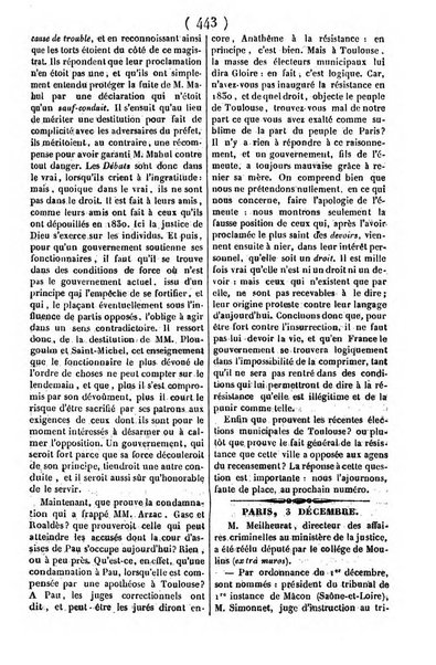 L'ami de la religion journal et revue ecclesiastique, politique et litteraire