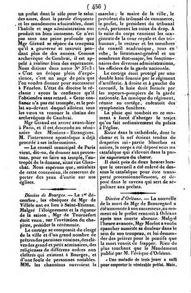 L'ami de la religion journal et revue ecclesiastique, politique et litteraire