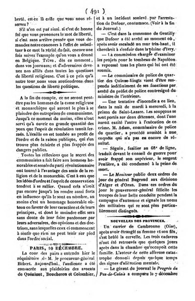 L'ami de la religion journal et revue ecclesiastique, politique et litteraire