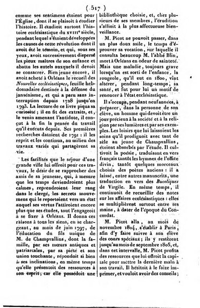 L'ami de la religion journal et revue ecclesiastique, politique et litteraire