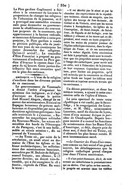 L'ami de la religion journal et revue ecclesiastique, politique et litteraire