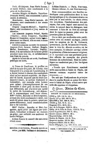 L'ami de la religion journal et revue ecclesiastique, politique et litteraire