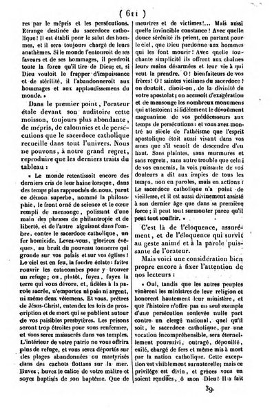 L'ami de la religion journal et revue ecclesiastique, politique et litteraire