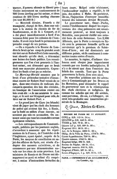 L'ami de la religion journal et revue ecclesiastique, politique et litteraire