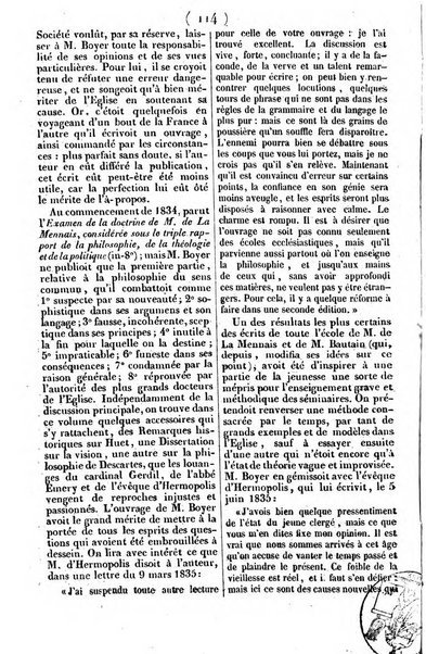 L'ami de la religion journal et revue ecclesiastique, politique et litteraire