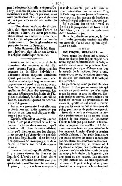 L'ami de la religion journal et revue ecclesiastique, politique et litteraire