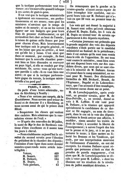 L'ami de la religion journal et revue ecclesiastique, politique et litteraire