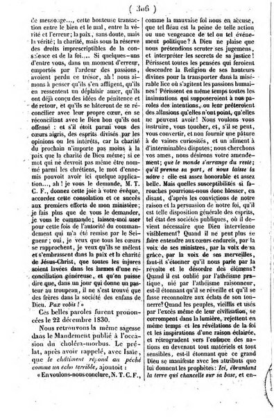 L'ami de la religion journal et revue ecclesiastique, politique et litteraire