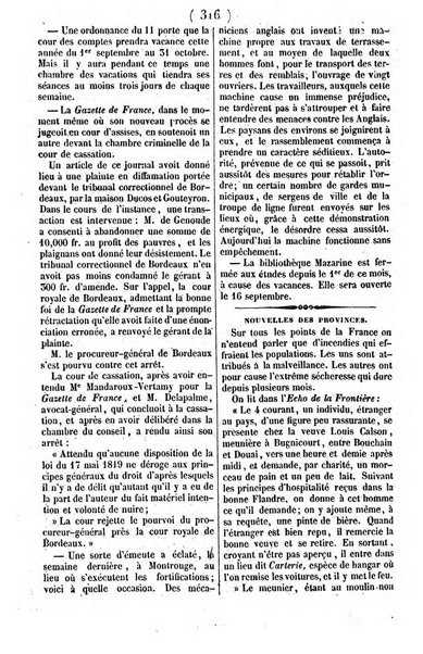 L'ami de la religion journal et revue ecclesiastique, politique et litteraire