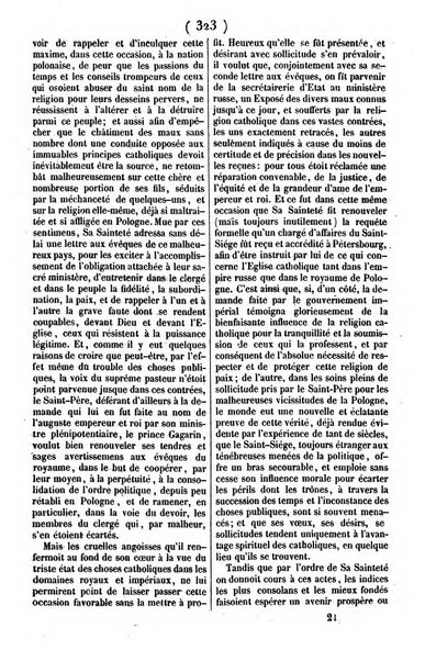 L'ami de la religion journal et revue ecclesiastique, politique et litteraire