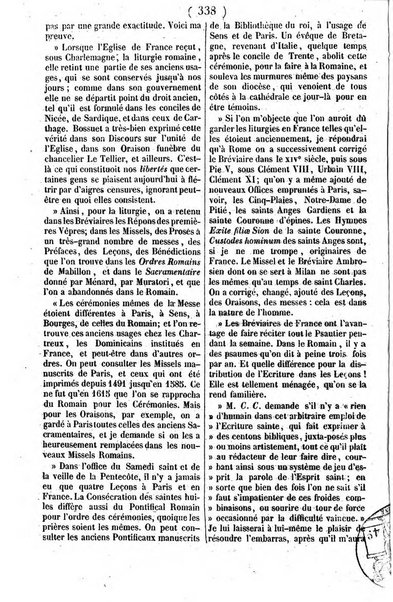 L'ami de la religion journal et revue ecclesiastique, politique et litteraire