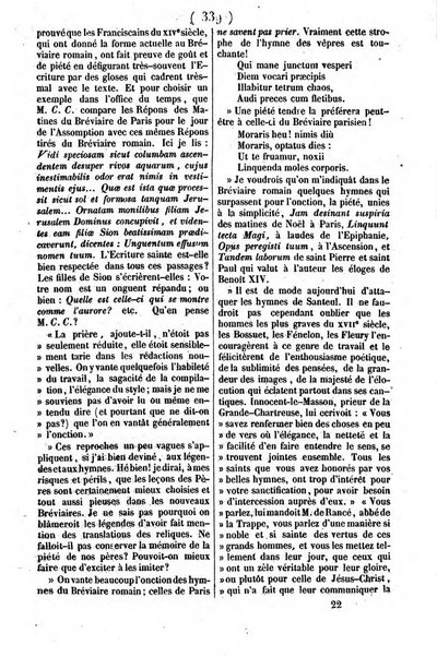 L'ami de la religion journal et revue ecclesiastique, politique et litteraire