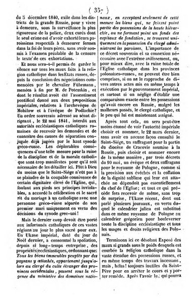 L'ami de la religion journal et revue ecclesiastique, politique et litteraire