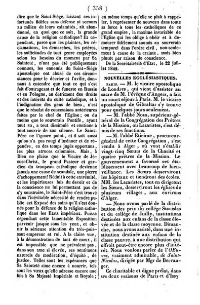 L'ami de la religion journal et revue ecclesiastique, politique et litteraire