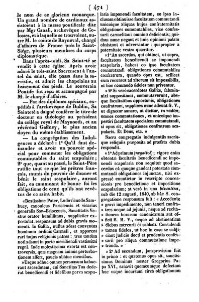 L'ami de la religion journal et revue ecclesiastique, politique et litteraire