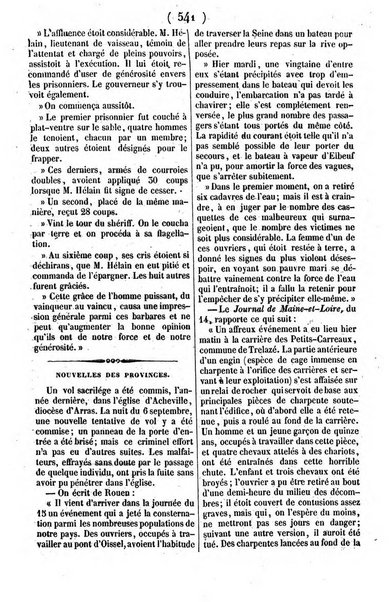 L'ami de la religion journal et revue ecclesiastique, politique et litteraire