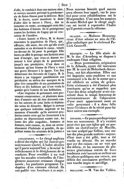 L'ami de la religion journal et revue ecclesiastique, politique et litteraire