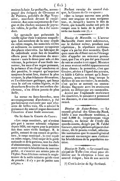 L'ami de la religion journal et revue ecclesiastique, politique et litteraire