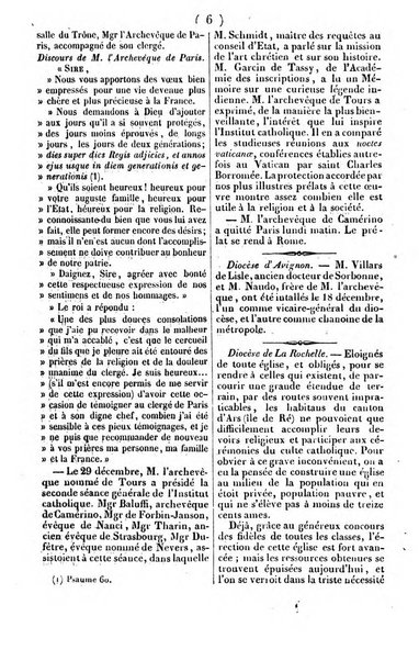 L'ami de la religion journal et revue ecclesiastique, politique et litteraire