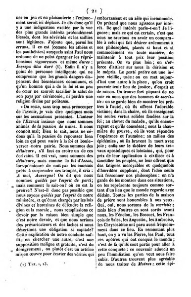 L'ami de la religion journal et revue ecclesiastique, politique et litteraire