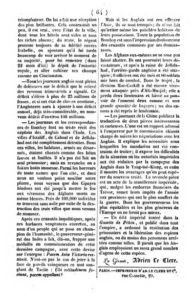 L'ami de la religion journal et revue ecclesiastique, politique et litteraire