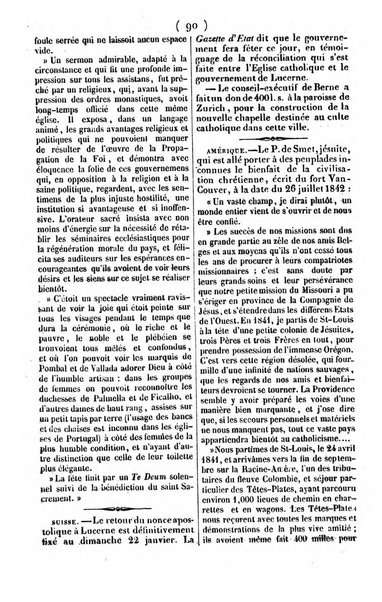 L'ami de la religion journal et revue ecclesiastique, politique et litteraire