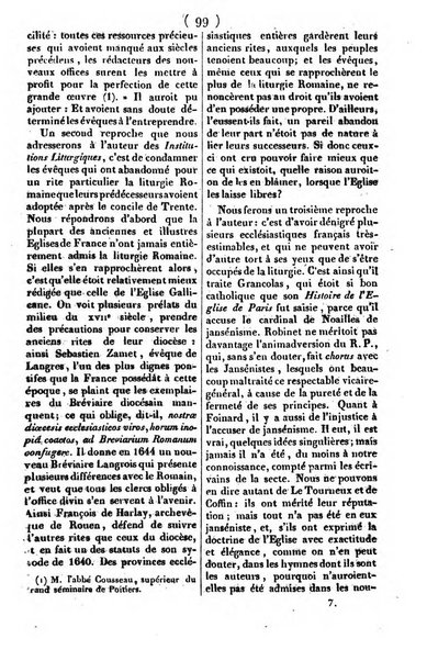 L'ami de la religion journal et revue ecclesiastique, politique et litteraire