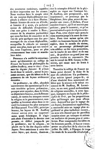 L'ami de la religion journal et revue ecclesiastique, politique et litteraire