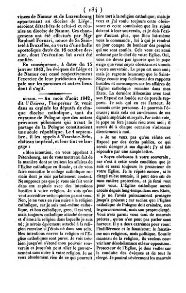 L'ami de la religion journal et revue ecclesiastique, politique et litteraire