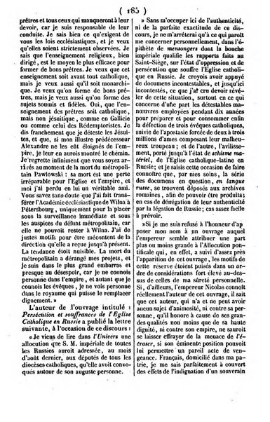 L'ami de la religion journal et revue ecclesiastique, politique et litteraire