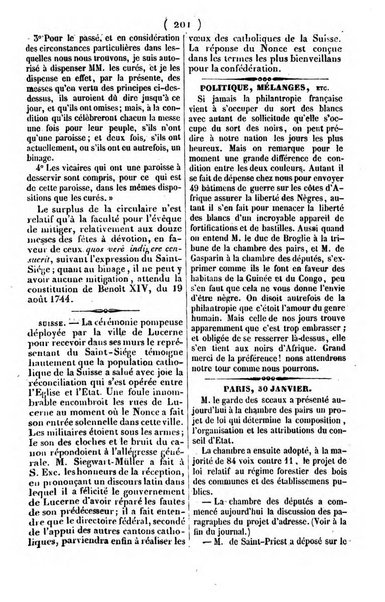 L'ami de la religion journal et revue ecclesiastique, politique et litteraire